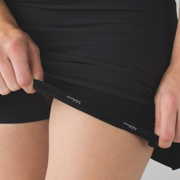 Lululemon Running Pace Setter Skirt Skirt 8 Tall - Picture 2 of 8